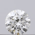 Diamante Naturale Taglio Brillante 0.15ct 3EX J VVS2 - GIA - 3.4x3.41x2.15mm