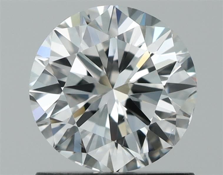 Diamante Naturale Taglio Brillante 1ct G/G/EX E VS1 - GIA - 6.17x6.26x3.99mm
