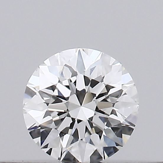 Diamante Taglio Brillante 0.15ct EX/VG/EX F VVS1 - GIA - 3.4x3.42x2.13mm