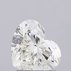 Diamante Naturale Taglio Cuore 1.18ct VG/EX J VVS1 - IGI - 6.34x7.42x4.27mm