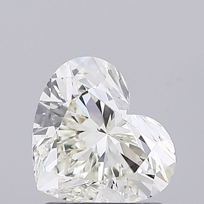 Diamante Naturale Taglio Cuore 1.18ct VG/EX J VVS1 - IGI - 6.34x7.42x4.27mm