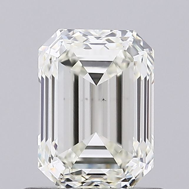 Diamante Naturale Taglio Smeraldo 0.9ct EX/EX I VS1 - IGI - 6.24x4.52x3.16mm
