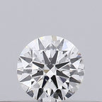 Diamante Taglio Brillante 0.15ct VG/VG/VG E VS1 - GIA - 3.37x3.38x2.06mm