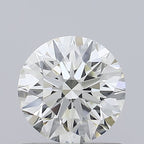 Diamante Naturale Taglio Brillante 0.9ct 3EX J VVS1 - IGI - 6.1x6.14x3.85mm