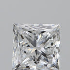 Diamante Naturale Taglio Princess 1ct G/EX D VVS2 - GIA - 5.29x5.27x3.99mm