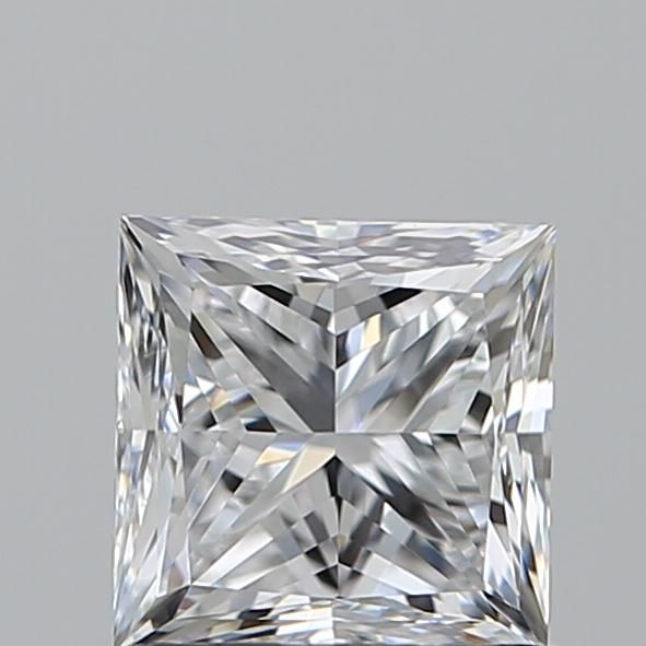 Diamante Naturale Taglio Princess 1ct G/EX D VVS2 - GIA - 5.29x5.27x3.99mm
