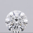 Diamante Taglio Brillante 0.15ct EX/VG/VG E VVS1 - GIA - 3.42x3.44x2.14mm