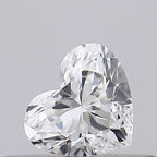 Diamante Naturale Taglio Cuore 0.26ct G/G D VVS2 - GIA - 3.86x4.4x2.61mm