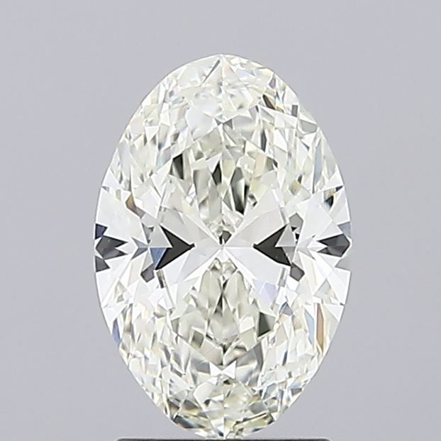 Diamante Naturale Taglio Ovale 1.61ct EX/EX J VVS2 - IGI - 9.89x6.59x3.98mm