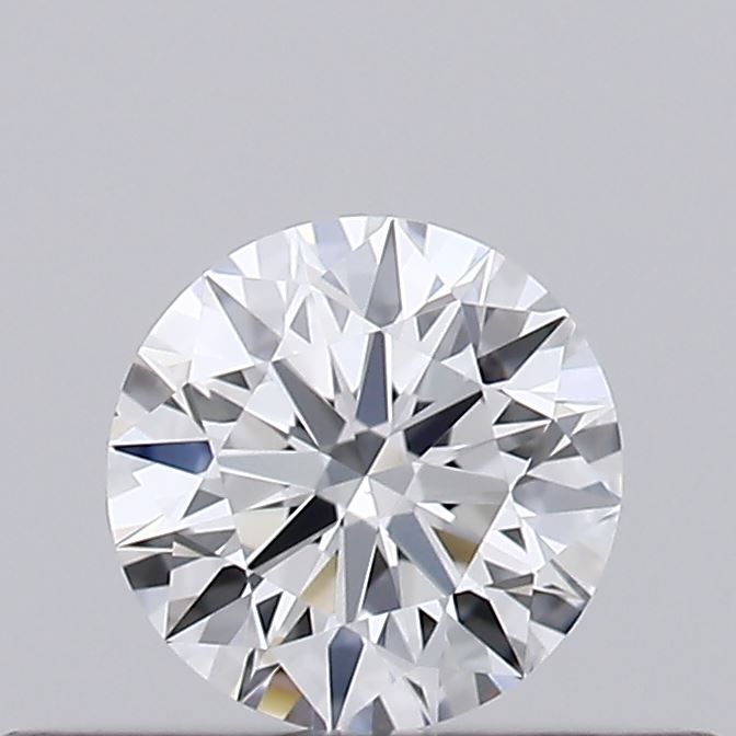 Diamante Naturale Taglio Brillante 0.23ct 3EX D VS1 - GIA - 3.89x3.92x2.42mm