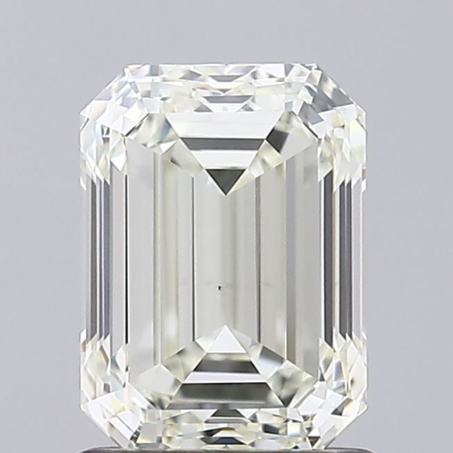 Diamante Naturale Taglio Smeraldo 1.4ct EX/EX J VS1 - IGI - 7.2x5.23x3.64mm