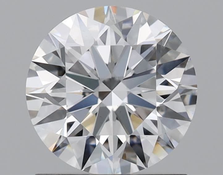 Diamante Naturale Taglio Brillante 1.1ct 3EX D VS1 - GIA - 6.57x6.59x4.11mm