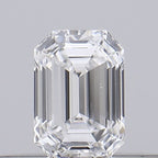Diamante Naturale Taglio Smeraldo 0.18ct G/G D VS1 - GIA - 3.8x2.68x1.87mm