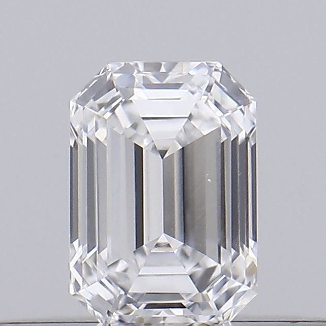 Diamante Naturale Taglio Smeraldo 0.18ct G/G D VS1 - GIA - 3.8x2.68x1.87mm