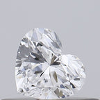 Diamante Naturale Taglio Cuore 0.23ct VG/VG D VS1 - GIA - 3.78x4.3x2.46mm