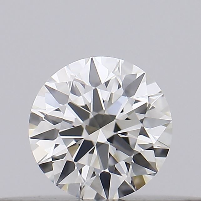 Diamante Naturale Taglio Brillante 0.15ct 3EX J VVS2 - GIA - 3.45x3.47x2.11mm