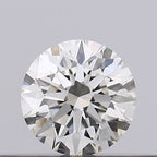 Diamante Naturale Taglio Brillante 0.2ct VG/EX/G J VVS2 - GIA - 3.79x3.8x2.35mm