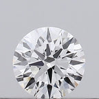 Diamante Naturale Taglio Brillante 0.18ct EX/VG/VG E IF - GIA - 3.66x3.67x2.24mm