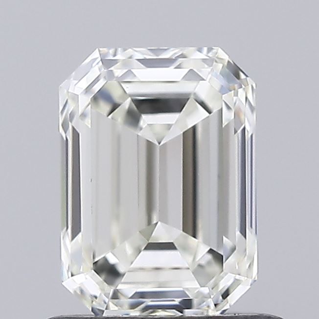 Diamante Naturale Taglio Smeraldo 0.9ct EX/EX H VVS2 - IGI - 6.25x4.5x3.13mm
