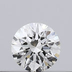 Diamante Naturale Taglio Brillante 0.15ct 3EX I IF - GIA - 3.41x3.43x2.13mm