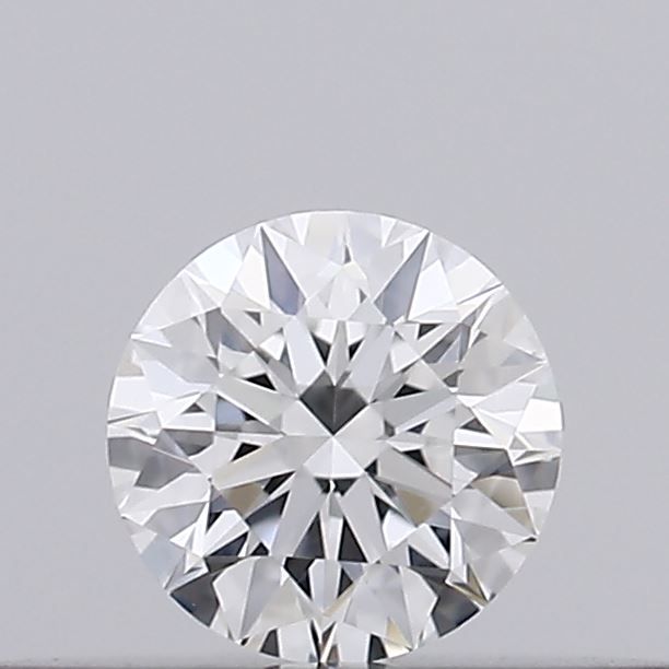Diamante Taglio Brillante 0.15ct EX/VG/VG E VVS1 - GIA - 3.42x3.44x2.14mm