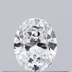 Diamante Naturale Taglio Ovale 0.23ct G/VG D VVS2 - GIA - 4.38x3.54x2.15mm
