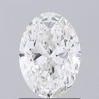 Diamante Naturale Taglio Ovale 0.91ct EX/EX F VVS2 - IGI - 7.53x5.38x3.4mm