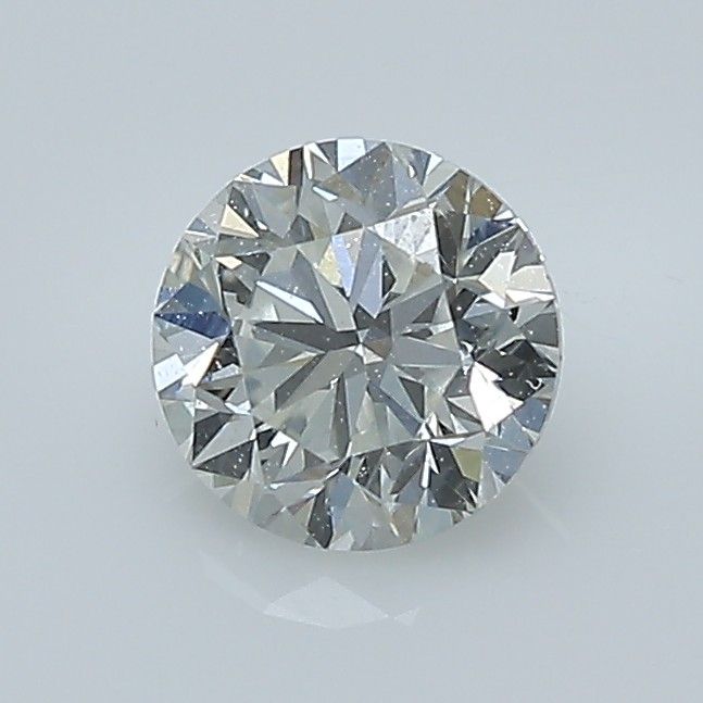 Diamante Naturale Taglio Brillante 0.71ct G/EX/EX I VVS2 - GIA - 5.48x5.5x3.6mm