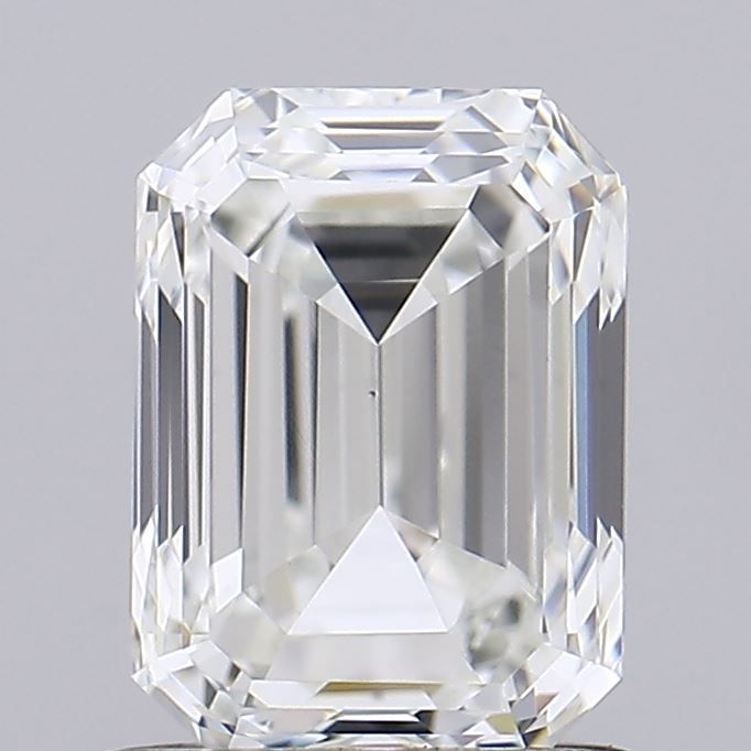 Diamante Naturale Taglio Smeraldo 1.01ct G/EX G VS1 - IGI - 6.52x4.7x3.26mm