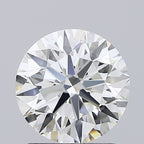 Diamante Naturale Taglio Brillante 1.58ct 3EX H VS1 - IGI - 7.35x7.39x4.64mm