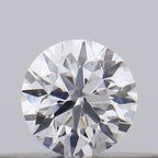 Diamante Naturale Taglio Brillante 0.15ct VG/G/EX E VS1 - GIA - 3.35x3.4x2.13mm
