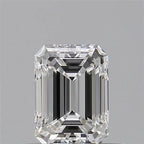 Diamante Naturale Taglio Smeraldo 0.41ct EX/EX E VVS1 - GIA - 5.07x3.66x2.5mm