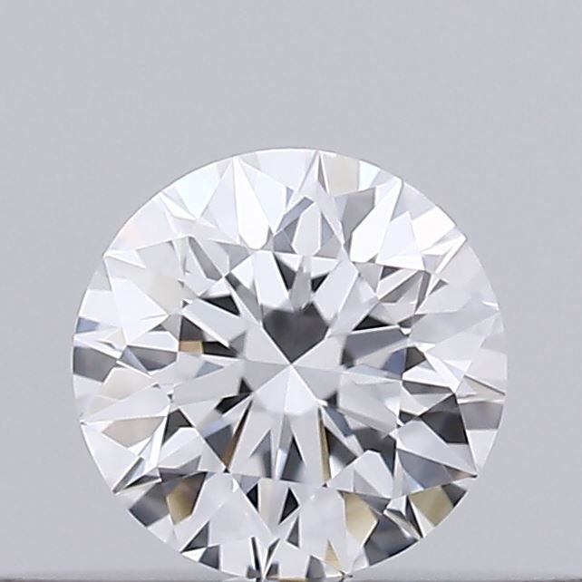 Diamante Taglio Brillante 0.19ct EX/EX/VG D VVS1 - GIA - 3.7x3.72x2.33mm