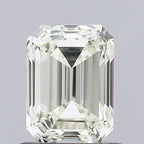 Diamante Naturale Taglio Smeraldo 0.9ct EX/EX J VVS1 - IGI - 6.16x4.51x3.16mm