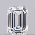 Diamante Naturale Taglio Smeraldo 0.21ct G/G E VVS2 - GIA - 4.08x2.89x1.86mm