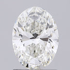 Diamante Naturale Taglio Ovale 0.95ct EX/EX H VS1 - IGI - 7.66x5.57x3.48mm