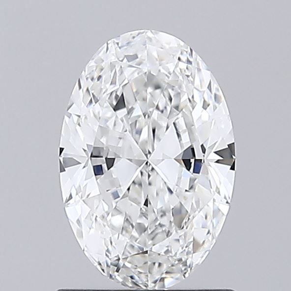 Diamante Naturale Taglio Ovale 0.9ct EX/EX E VVS1 - IGI - 7.97x5.38x3.07mm