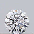 Diamante Taglio Brillante 0.15ct EX/VG/VG D VVS1 - GIA - 3.44x3.46x2.06mm