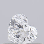 Diamante Naturale Taglio Cuore 0.24ct G/VG D VVS1 - GIA - 3.81x4.27x2.51mm