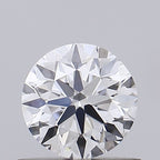Diamante Naturale Taglio Brillante 0.7ct 3EX E VVS2 - IGI - 5.56x5.61x3.54mm