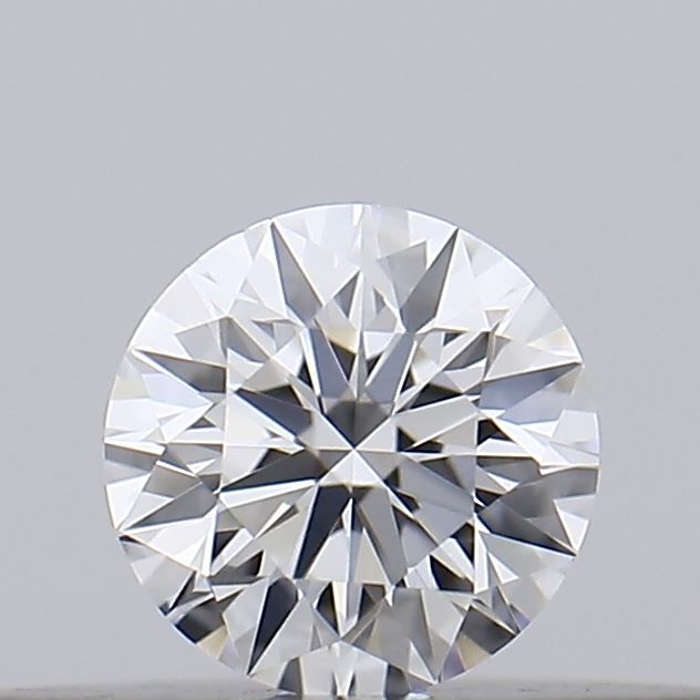 Diamante Taglio Brillante 0.15ct EX/VG/VG D VVS1 - GIA - 3.38x3.39x2.12mm