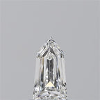 Diamante Naturale Taglio Scudo 0.54ct EX/VG F VVS1 - GIA - 7.25x3.87x2.44mm