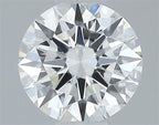 Diamante Naturale Taglio Brillante 0.45ct 3EX H VVS2 - GIA - 4.95x4.98x3.01mm