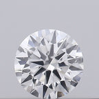 Diamante Taglio Brillante 0.15ct EX/VG/EX D VVS1 - GIA - 3.43x3.45x2.11mm