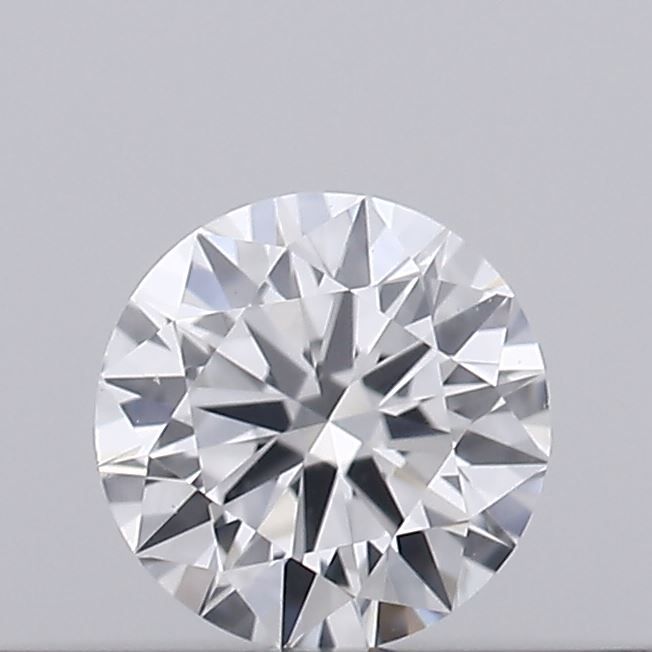 Diamante Taglio Brillante 0.15ct EX/VG/EX D VVS1 - GIA - 3.43x3.45x2.11mm