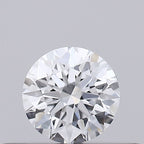 Diamante Naturale Taglio Brillante 0.21ct VG/EX/G D VVS1 - GIA - 3.78x3.8x2.37mm