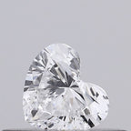 Diamante Naturale Taglio Cuore 0.19ct G/G D VVS2 - GIA - 3.54x3.99x2.29mm