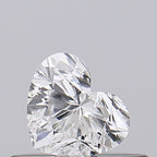 Diamante Naturale Taglio Cuore 0.25ct G/G G VVS2 - GIA - 3.79x4.32x2.63mm