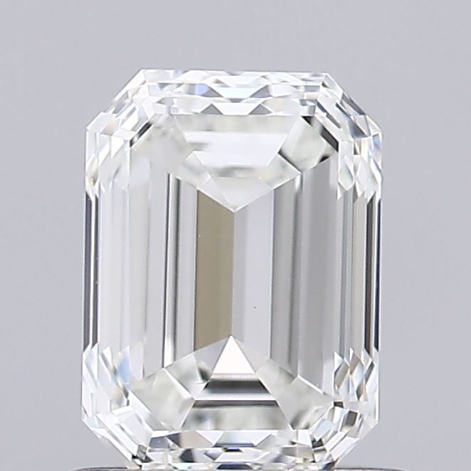 Diamante Naturale Taglio Smeraldo 1ct G/EX G VVS2 - IGI - 6.42x4.67x3.24mm