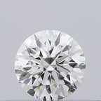 Diamante Naturale Taglio Brillante 0.23ct 3EX J VVS2 - GIA - 3.89x3.92x2.45mm